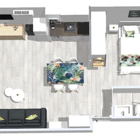 Roses Apartments Tropical Loft Vista Mar Lateral Εξωτερικό φωτογραφία